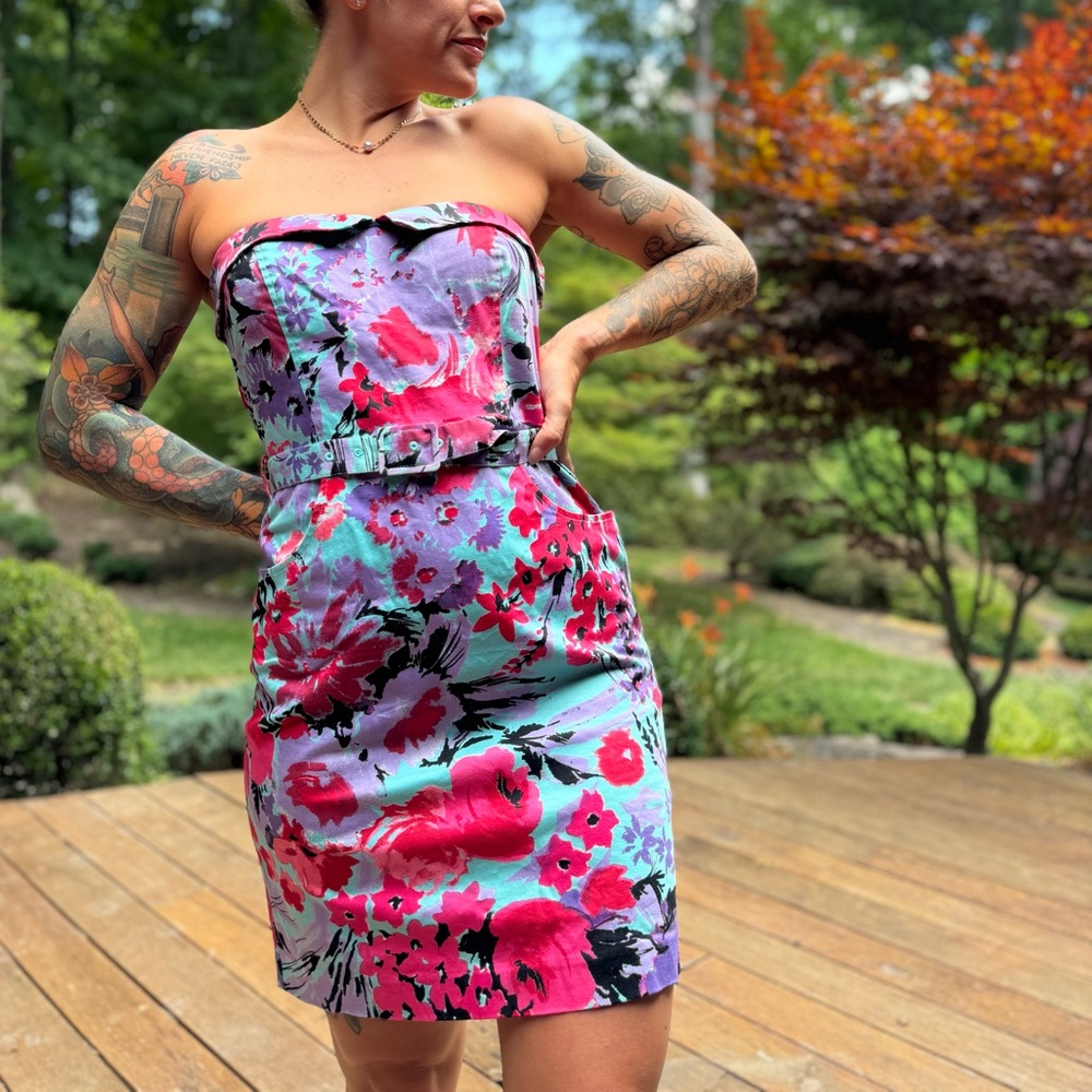 Divided by H&M colorful floral dress